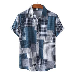 Mäns avslappnade skjortor överdimensionerade skjortor man skjorta lyxiga herrkläder fr frakt mode blusar sociala t-shirts hawaiian bomull högkvalitativ polo y240506868i