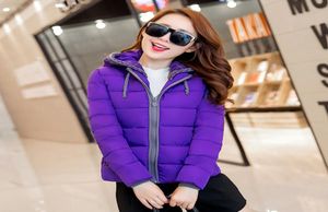 Women039s down padded jacket short padded coat Slim plus size winter clothes allmatch casual new trend1388663