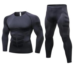 MEN039s biancheria intima termica Fanceey Anti microbici Inverno invernali uomini uomini Long Johns Abbigliamento termico Kit Rashgard Compresion7328988