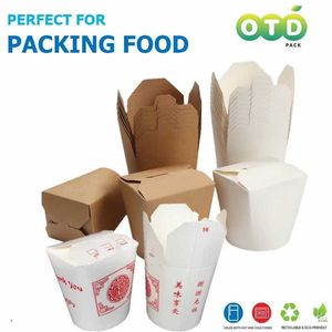 Disposable Dinnerware 20/40/80 pack disposable takeaway food containers in China - leak proof and oil resistant Q240507