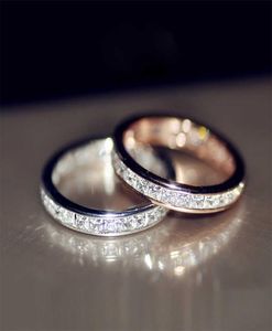 18K Rose Gold Natural Bizuteria Jewelry Ring для женщин Anillos de Wedding White Gemstone Jewelry 18k Белое золото кольцо Joyas Box4343752