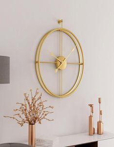 Large Brief European Style Silent Wall Clock Modern Design For Home Office Decorative Hanging Wall Watch Clocks Gift5110493