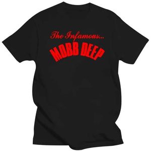 Мужские футболки 2024 Горячая продажа Mobb Deep Murda Muzik Promo Rap Hip Hop футболка Перепечатка USA 2 J240506