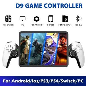 r Sales BSP D9 Tablet Controller Wireless Handle for Switch Games Bluetooth Stretching Joystick for Android iOS Game Board J240507