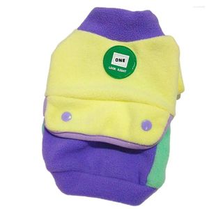 Dog Apparel Fleece Vest Jackets For Winter Fashionable Pet Accessories Soft Comfortable Pullover Sweater Cute Warm Two-legged