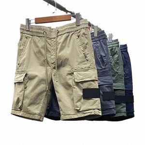 summer men's and women's high-quality casual loose sports shorts cott ste tooling embroidery shorts A09u#