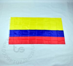 Sala de bandeira nacional da Colômbia decoração de suspensão 3x5 ft 90150cm pendurado na colombia bandeira nacional decoração de decoração BANN1234132