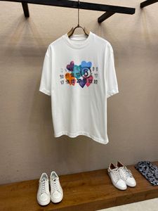 MM6 Erkek Tişörtler Tasarımcı Kısa Kollu Tees Sıradan Moda Nakış Üstleri Erkekler ve Erkekler İçin Yüksek Kaliteli Pamuklu Erkek Tişörtler Yaz Spor Tulucular Maison T-Shirts