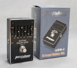 Zubehör AEG 5Band E -Gitarren -EQ Equizer Effect Pedal Exclusive True Bypass