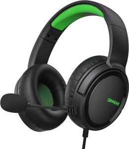 Headsets Binnune BG02 Gaming -Ohrhörer mit Mikrofon für Xbox -Serie X_1 Xbox One PS4 PS5 PC Switch Wired Gaming -Ohrhörer J240508 geeignet