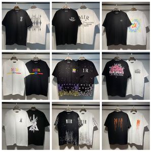 5A Amaris Limited edition designer t shirt of 2024 yeart shirts couples tees street wear summer fashion shirt splash-ink letter print design short sleeves 03