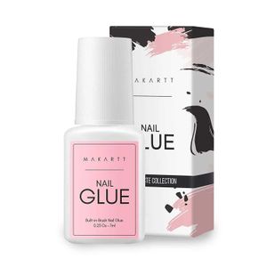 Gel de unhas Makartt cola de unha super forte para gel de acrílico Gel x base pressionando pregos falsos produtos de reparo Q240507