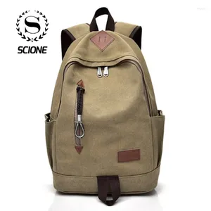 Zaino in tela casual di tela casual grandi spalle sportive solide sport borse semplici viaggi laptop vintage bolsa per ragazzi