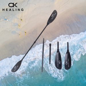 Albero in fibra di vetro a pagaio 4 sezione Kayak Accessori gonfiabile in piedi up barche kayaks utensili remi 240506