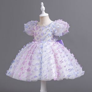 2024 Pink Flower Girl Dress for Beach Ball Sures