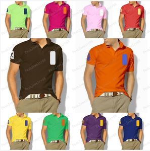 Leisure POLO shirt embroidery Business standing collar cotton fashion mens women polo tracksuit shirts Men's polo shirts designer shirt