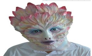 Blumenelf Latex Maske Full Face Halloween sexy Frauen Gummimasken Maskerade Cosplay FancyParty Kostüm Cosplay Requisiten Erwachsener Größe1127091