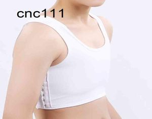 Les Lesbian Undershirt Sounboy Side Side Buckle Short Chest Binder Summer Cos Bra Vest Sports Inditer Indivers Topscate2437077