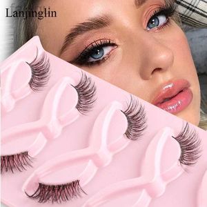 False Eyelashes 3/5 pairs of half eyelashes cat eyes naturally long full eyelash makeup tool extension artificial Cils Maquiagem false eyelashes C lios d240508