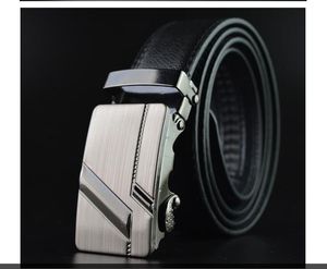 Belt men's high-end leather automatic buckle cowhide business men's belt casual belt A08453543