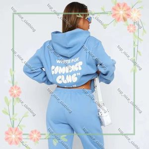 WF-Women Hoodies Mektup Baskı 2 Parça Kıyafetler Fox Cowl Neck Uzun Siyah Beyaz Kollu Sweatshirt ve Pantolon Set Trailsuit Pullover Kapüşonlu Spor Takım Sweatshirt