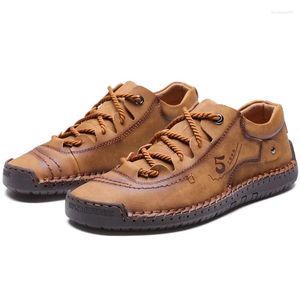 Casual Shoes 2024 Business Summer Men's British Style Fashion Stitching Work Outdoor Trendy Moccasins