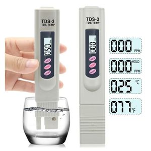 Tragbares LCD Digital TDS Wasserqualitätstester Wassertests Stift Filtermesswerkzeuge Zubehör für Aquariumpool