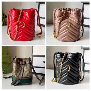 Mini Lüks Tasarımcı Çanta Çanta Çanta Çapraz Vücut Çanta Tabbeler Moda Telefon Omuz Çantası Tote Halat Kovası Crossbody Neonoe Buck Bu AKXX