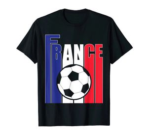 Divertente taglio France Soccer Soccerisi 100% Flag di cotone T Shirts Fans Jersey Men T-shirt Hip Hop Tops per fan regalo 240425