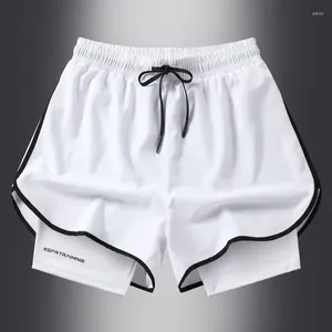 Men's Shorts Unisex Running For Can Hold Mobile Phones Sports Summer Thin Layer Breathable Quick Drying Elastic Capris