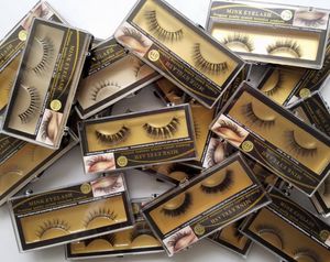 Real Mink Lashes Säljare Classic Natural Fake Eyelashes Short Wispy False Eyelash8645218