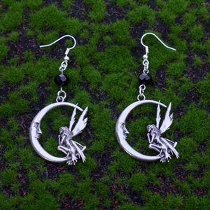 Brincos de garanhão 10Pairs Fashion Witch Gothic Magic Moon Elf Mulheres Lindas Jóias Presentes