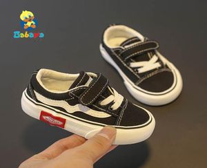 Bebek yumuşak dip çocuk 13 yaşında 2019 Sonbahar Kış Çocuk Tuval Kırış Kızlar Yürüyüş Ayakkabı Toddler Boots9970414