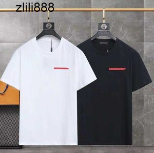 2023 Designer Mens Design T-shirt Spring Summer Color Sleeves Tees Semester Kort ärm Casual Letters Prints Size Range Triangle Patter S-XXXL