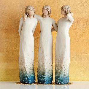 1pc-Decoration of character statues, home decor, indoor tabletop decoration, New Year gifts, resin handicraft decoration. Wedding or Christmas decorations