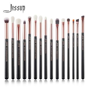 Макияж кисти jessup Makeup щетка набор 15 штук инструментов для подводки для глаз.