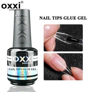 Nail Gel OXXI PROFESSIONAL false nail glue gel polishing 15ml semi permanent nails with manipulation tip mixed varnish UV LED Q240507