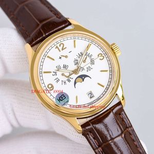 Business rostfritt designers CAL324C Watches Watches 39mm Automatic Mens PP5146 8mm Mondphasen Clock Classic Wrist Steel 553