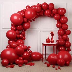 Decoração de festa 132pcs Conjunto de redemoinhos pendurados para balões de balão de ballons decorações de balões de aniversário