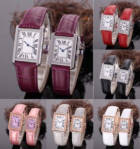 2020 Ny toppklass Woman Classic Fashion Watch 27mm 24mm äkta läderkvarttankar Watches Womens Armswatches Montres Lady Orol1271933