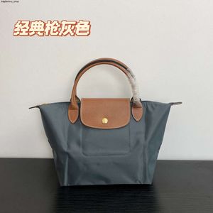 Luksusowa skórzana marka marki nylonowa torba na ramię TOTE High Version Bag Classic Nylon Dumpling Bag One Remer Tote Bag