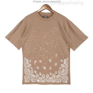 Hawaii Amis Am Amar Miri Amirl Französische Designer Herren T -Shirt Lanvins Top -Brand -Marke Reflektierende Druckqualität übergroß