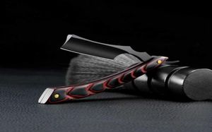 Professional Barber Razor Straight Edge Cut Throat Razor Vintage Wood Handle Stainless Steel Single Edge Blade Shaving Razor P086889669