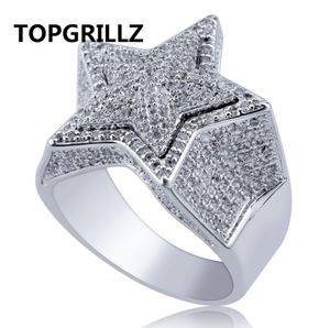 TopGrillz Hip Hop Five Star Ring