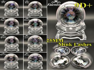 New Style 25mm 3D Mink Eyelashes Crisscross Strands Cruelty High Volume Mink Lashes Soft Dramatic Eye lashes 17 styles2240710