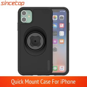 Обложки для зажима пояса для пояса велосипедной держатель телефона Quick Mount Case для iPhone 15 14 13 Pro XSMAX 8 плюс 7 6 SE держатель велосипеда для Синктопа