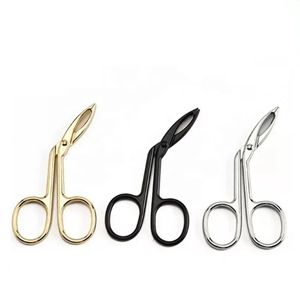 2024 NEW Elbow Eyebrow Pliers Clip Scissors Tweezers Straight Pointed Professional Hairs Puller Eyebrow Plucking Makeup Beauty Toolsfor