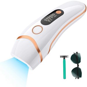 Hem Beauty Instrument Professional IPL Hårborttagning Laser 999900 Flamess Pulse Light Stripper HR/RA/SC 3-in-1 Full Body Care Q240507