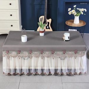 Tavolo in stoffa tè polvere copertura in europa tipo arte rettangolo domestico doppia tv ark_dan271