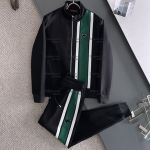 Designer Men Sportswear Set Mens Tracksuit Sporting Fitness Clothing Two Pieces Long Sleeve Jacket Pants High-grade fabric triangle Casual Men's Track Suit size M-3XL